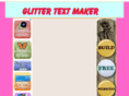 glittertextmaker.info