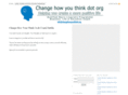 changehowyouthink.org