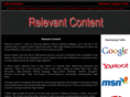 relevantcontent.co.uk