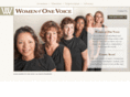 womenofonevoice.com