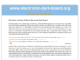 electronic-dart-board.org