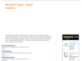 woodenpapertowelholder.com