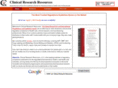 clinicalresearchresources.com