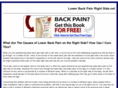 lowerbackpainrightside.net