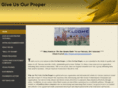 giveusourproper.org
