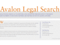 avalonlegalsearch.com