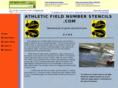 athleticfieldnumberstencils.com