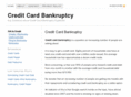 creditcardbankruptcys.com