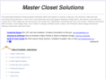 masterclosetsolutions.com