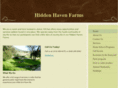 hiddenhavenfarms.com