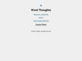 wordthoughts.net