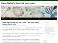 cheapflightstonewyorkfromlondon.com