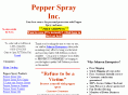 peppersprayinc.com