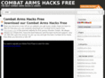 combatarmshacksfree.net