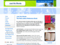 justhiswords.com