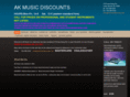 akmusicdiscounts.com