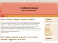 twitterformats.org