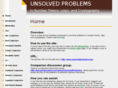 unsolvedproblems.org