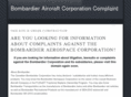 bombardier-aircraft-corporation-complaint.com