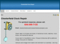 chesterfieldclockrepair.com