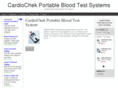 cardiochekportablebloodtestsystem.com