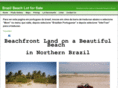 brazilbeachlotforsale.com
