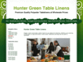 huntergreentablelinens.com