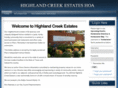 highlandcreekestateshoa.com