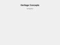 heritageconcepts.org