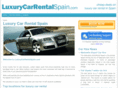 luxurycarrentalspain.com