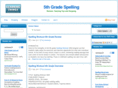 5th-grade-spelling.com