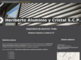 heribertoaluminioycristal.com