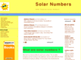 solarnumbers.net