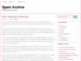 spamarchive.org