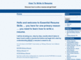 essentialresumeskills.com