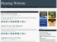 hearingwebsite.com