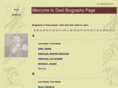 deafbiography.com