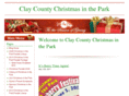 claycountychristmasinthepark.com