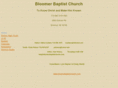 bloomerbaptistchurch.com