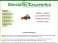 specialtyexcavating.com