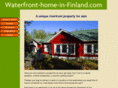 waterfront-home-in-finland.com