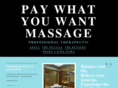 paywhatuwantmassage.com