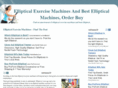 ellipticalexercisemachines.net