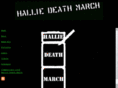 halliedeathmarch.com