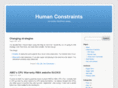 humanconstraints.com