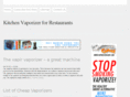 kitchenvaporizer.com