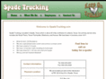 spadetrucking.com
