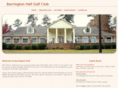 barringtonhallgolfclub.com