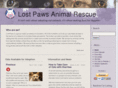 lostpawsrescue.org