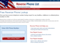 reversephonelist.net